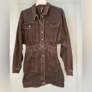 Free People Denim Dress NWOT